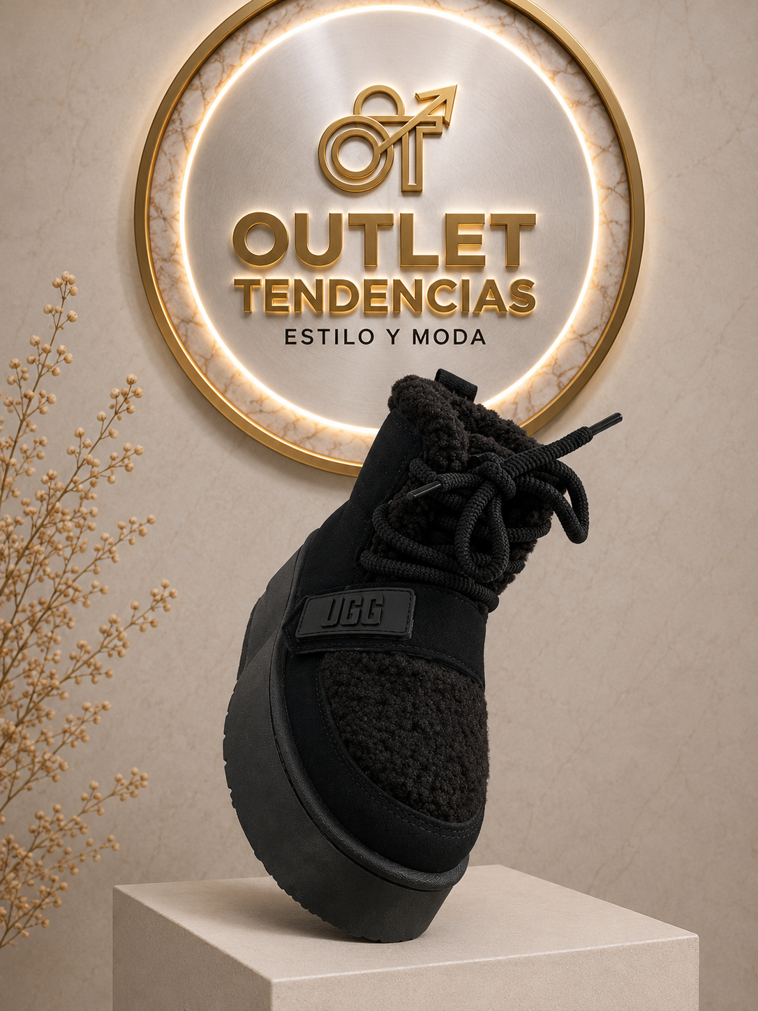 Pantubotas UGG Negra
