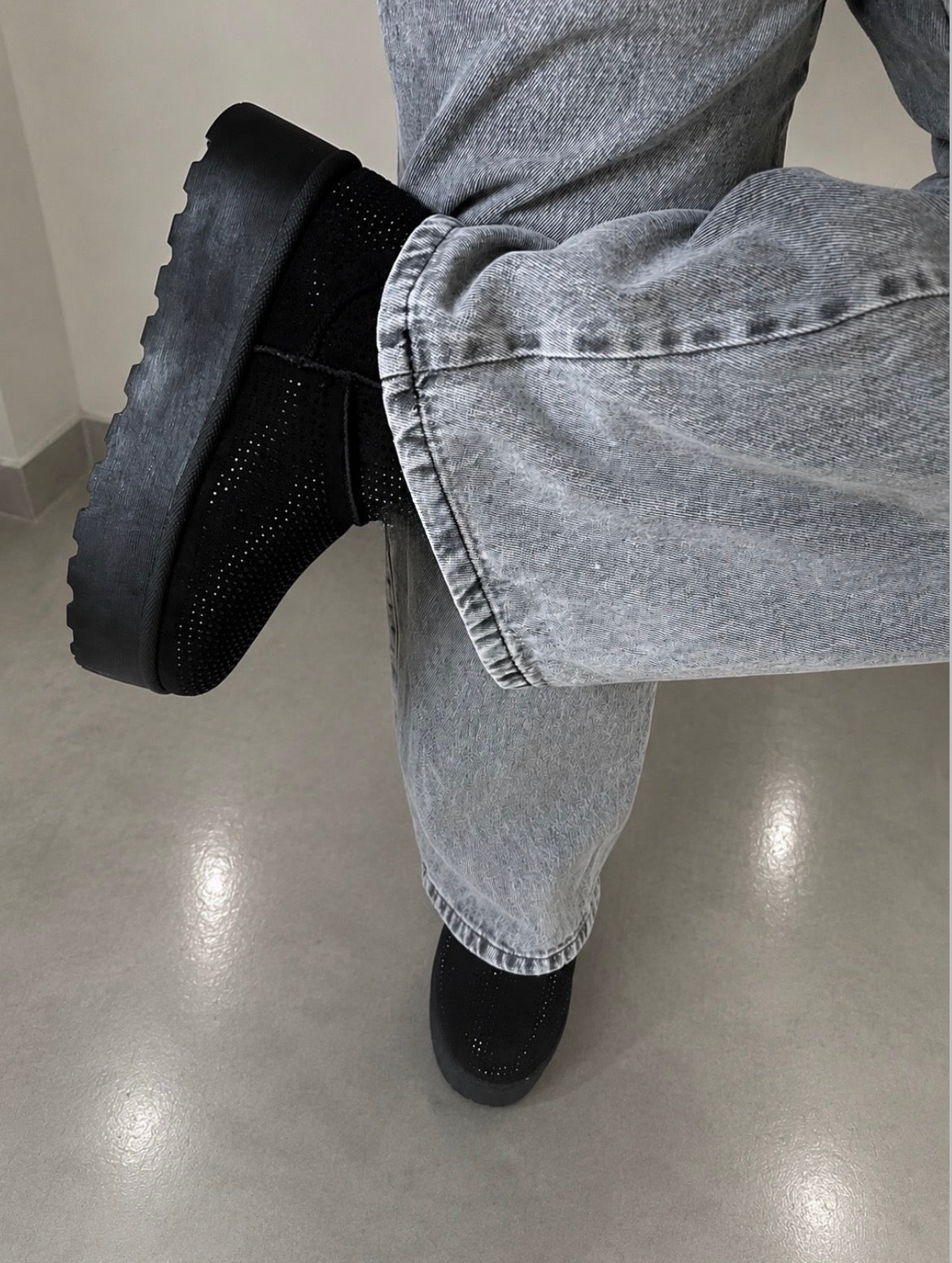 Pantubota Cristal NEGRA