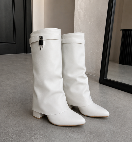 Bota COLBY LOCK WHITE