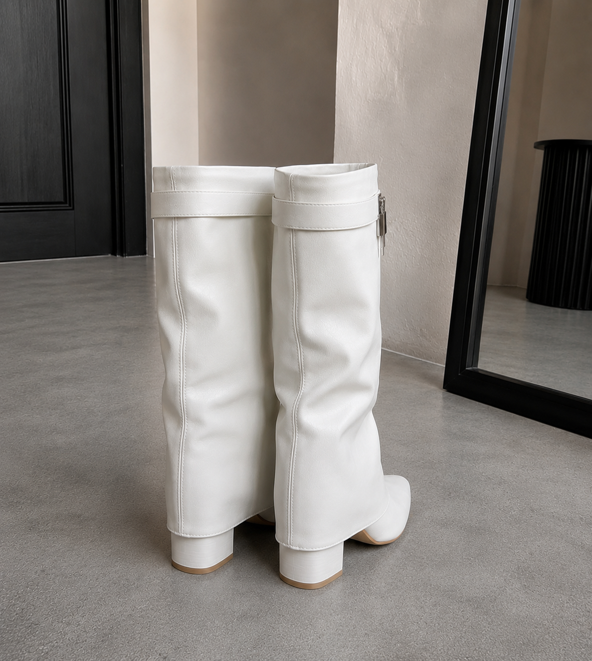Bota COLBY LOCK WHITE