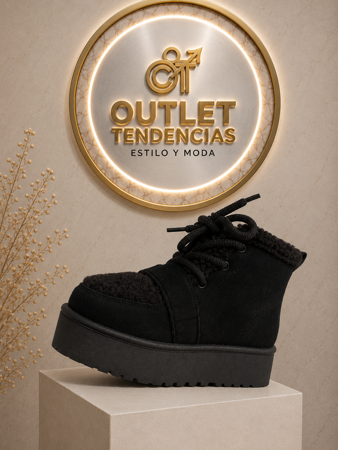 Pantubotas UGG Negra