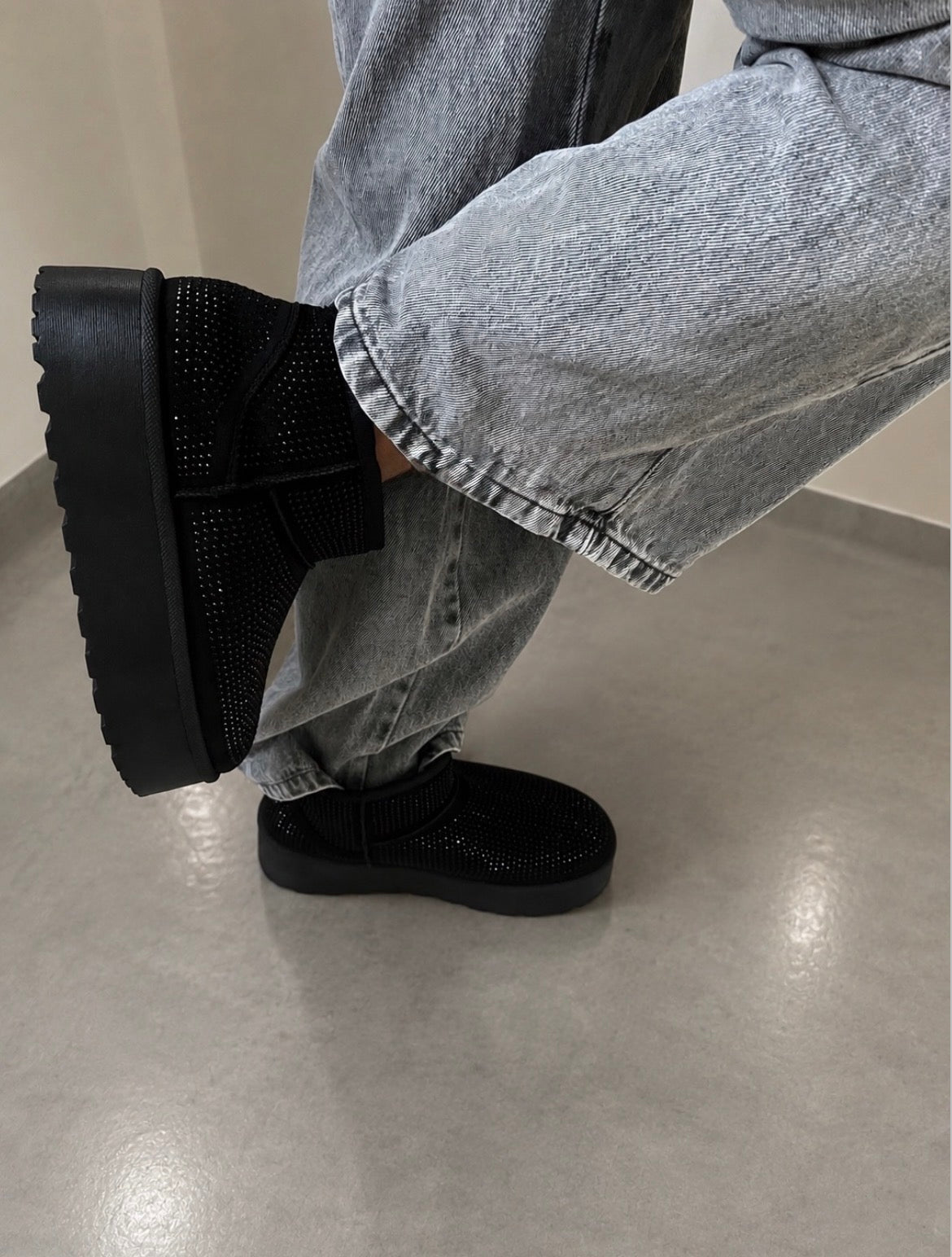 Pantubota Cristal NEGRA
