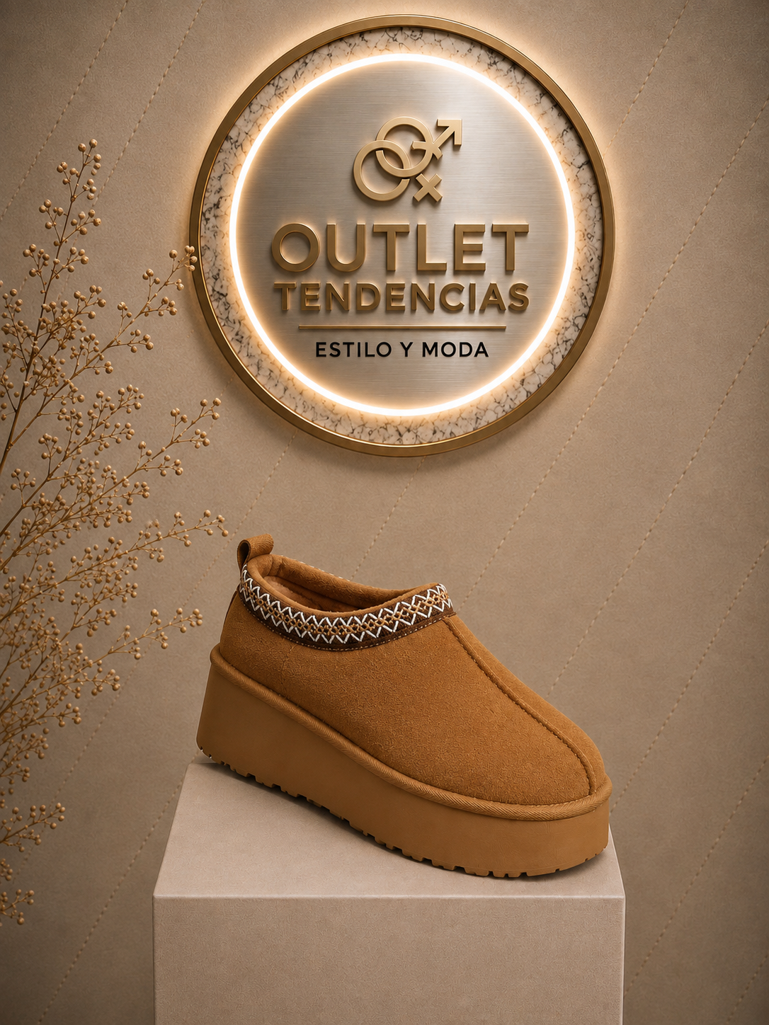 Pantubota media caña Camel