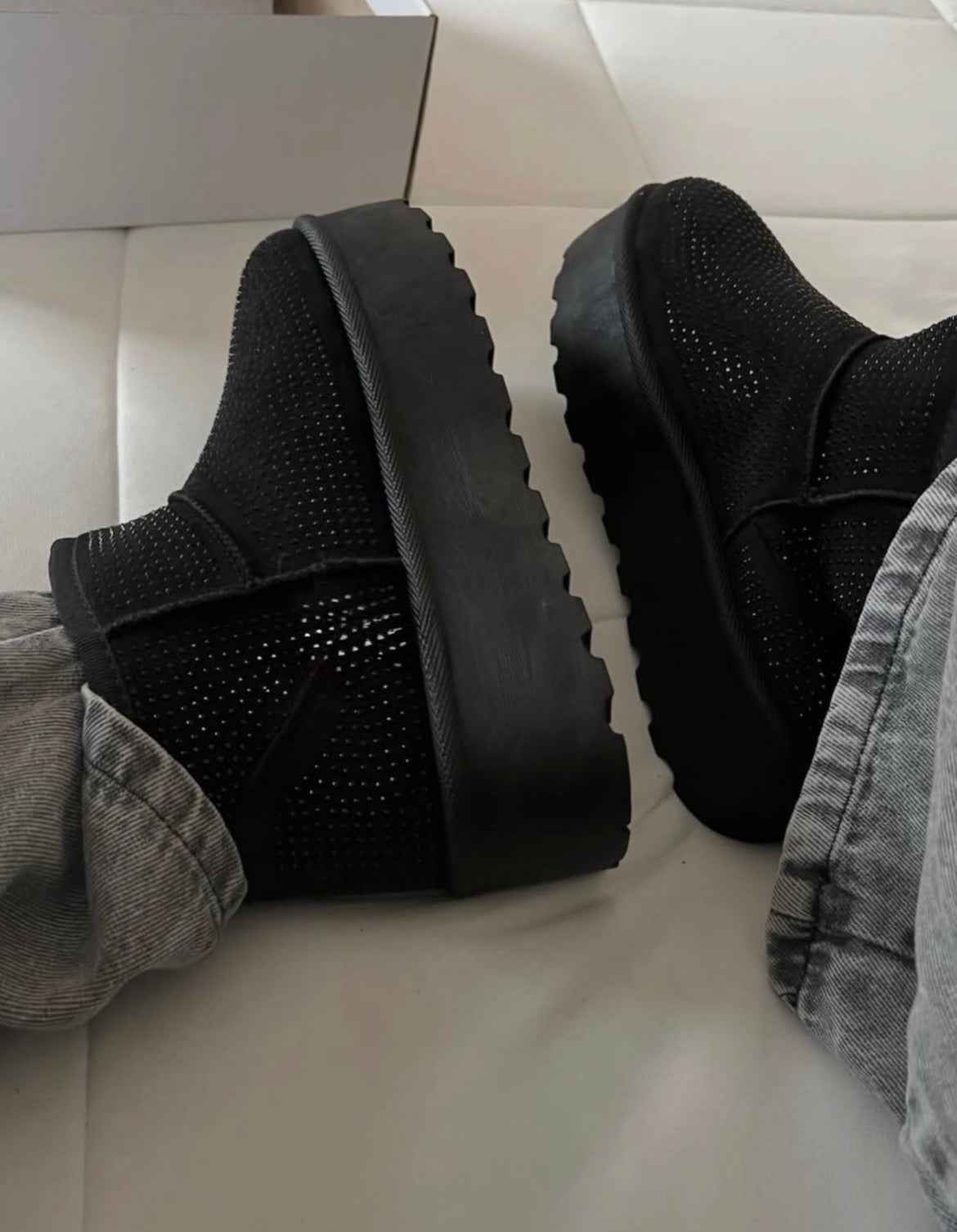 Pantubotas CRISTAL NEGRO