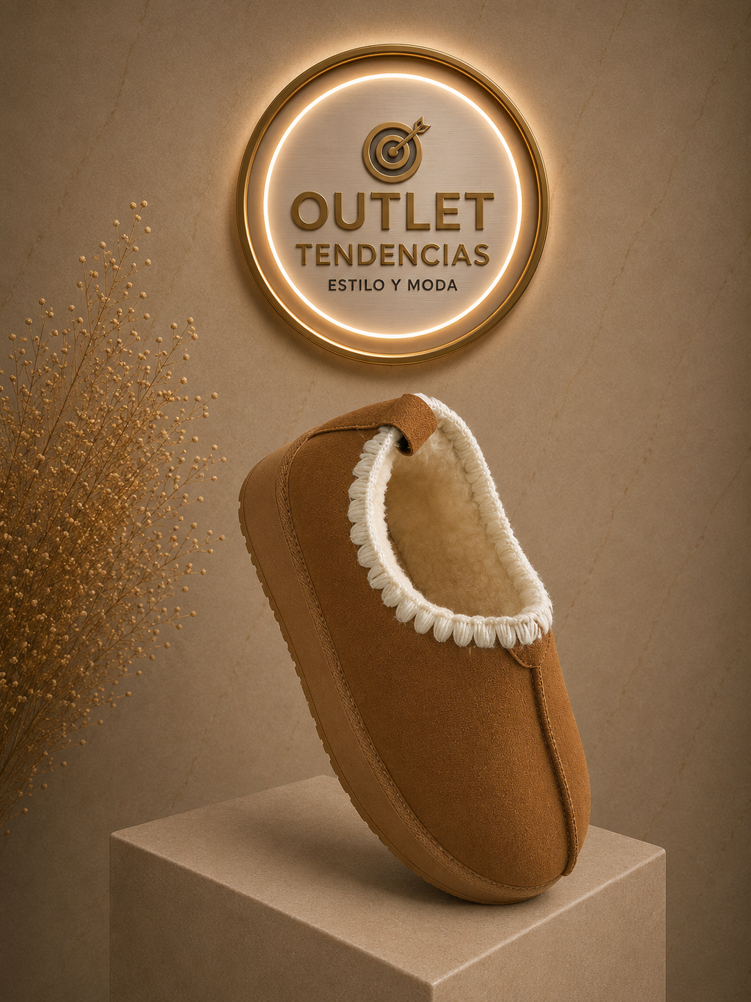 Pantubota corta Camel